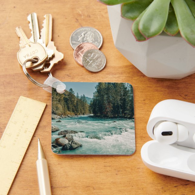 Water | Kucherla River, Altai Mountains Keychain (Desk)