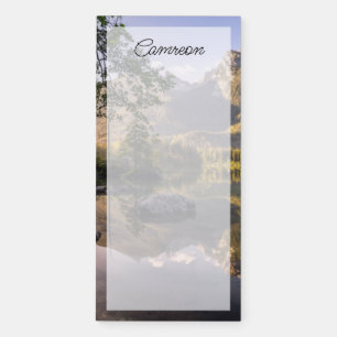 Water   Lake Hintersee Berchtesgaden Germany Magnetic Notepad