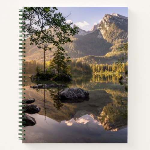 Water  Lake Hintersee Berchtesgaden Germany Notebook