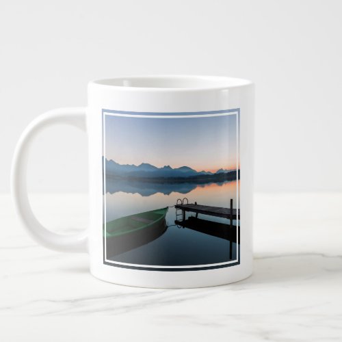 Water  Lake Hopfen Bavarian Alps Germany Giant Coffee Mug