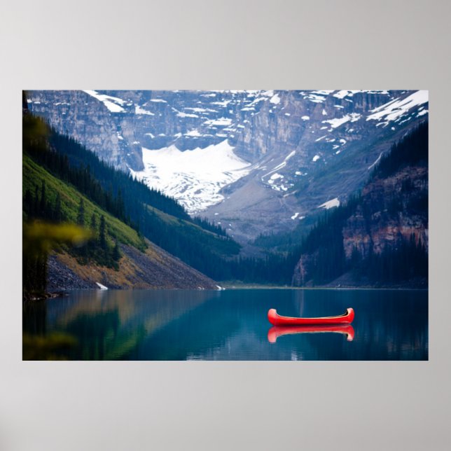 Water | Lake Louise Canadian Rocky Mountains Poster (Front)