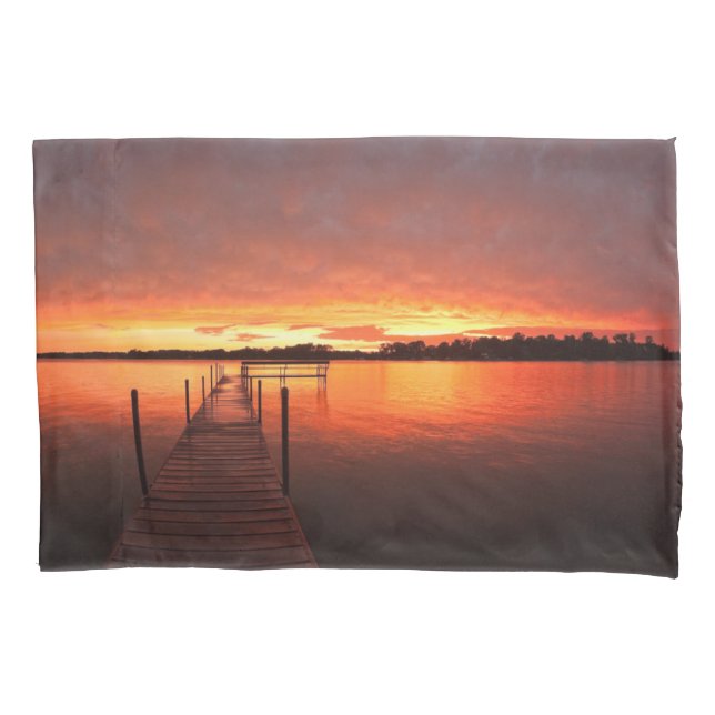 Water | Lake Minnetonka, Minnesota Pillow Case (Front)