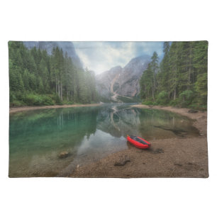 Water Lake South Tyrol, Italy Cloth Placemat