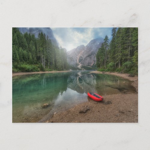 Water  Lake South Tyrol Italy Postcard