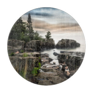 Water   Lake Superior Grand Marais, Minnesota Cutting Board