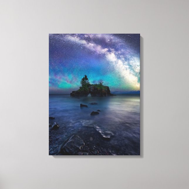 Water | Lake Superior Minnesota Canvas Print (Front)