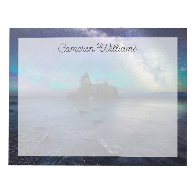 Water | Lake Superior Minnesota Notepad (Front)