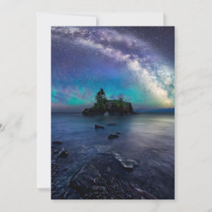 Water Lake Superior Minnesota Thank You Card