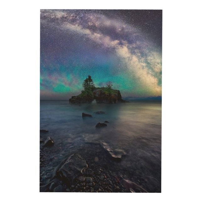 Water | Lake Superior Minnesota Wood Wall Art (Front)