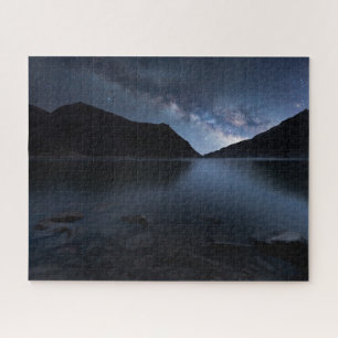 Water   Lakeshore at Night Jigsaw Puzzle