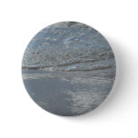 Water Lapping on the Beach Abstract Photography Button