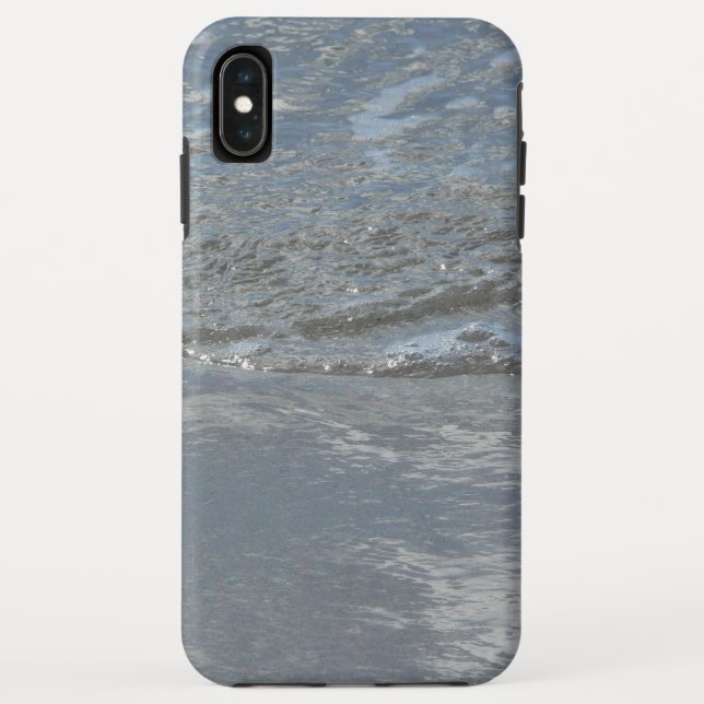 Water Lapping on the Beach Abstract Photography Case-Mate iPhone Case (Back)