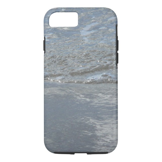 Water Lapping on the Beach Abstract Photography Case-Mate iPhone Case (Back)