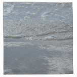 Water Lapping on the Beach Abstract Photography Cloth Napkin