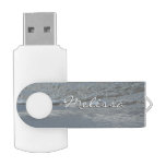 Water Lapping on the Beach Abstract Photography Flash Drive