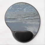 Water Lapping on the Beach Abstract Photography Gel Mouse Pad