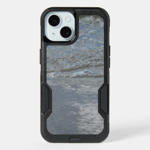 Water Lapping on the Beach Abstract Photography iPhone 15 Case