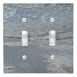 Water Lapping on the Beach Abstract Photography Light Switch Cover
