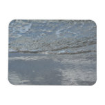 Water Lapping on the Beach Abstract Photography Magnet