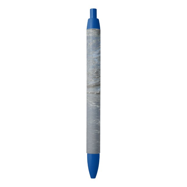 Water Lapping on the Beach Abstract Photography Pen (Front Vertical)