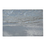 Water Lapping on the Beach Abstract Photography Placemat