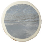 Water Lapping on the Beach Abstract Photography Sugar Cookie