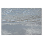 Water Lapping on the Beach Abstract Photography Tissue Paper