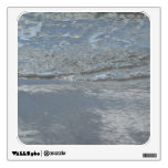 Water Lapping on the Beach Abstract Photography Wall Sticker