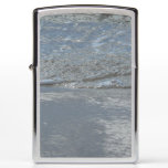 Water Lapping on the Beach Abstract Photography Zippo Lighter