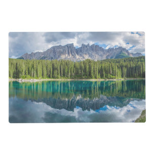 Water Latemar Mountain Range Placemat