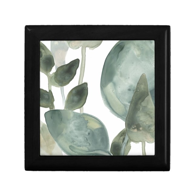 Water Leaves - Watercolor Gift Box (Front)