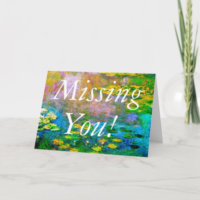 water-lilies-013 card (Front)