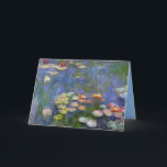 Water Lilies 10 Card<br><div class="desc">Water Lilies is a collection of more than 200 oil paintings by French Impressionist Claude Monet (1840 to1926). The paintings depict Monet's flower garden at Giverny and were the main focus of his paintings during the last thirty years of his life. These beautiful paintings are displayed in museums throughout the...</div>