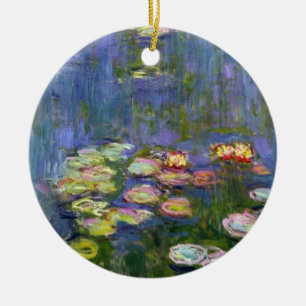 Water Lilies 10 Ceramic Ornament
