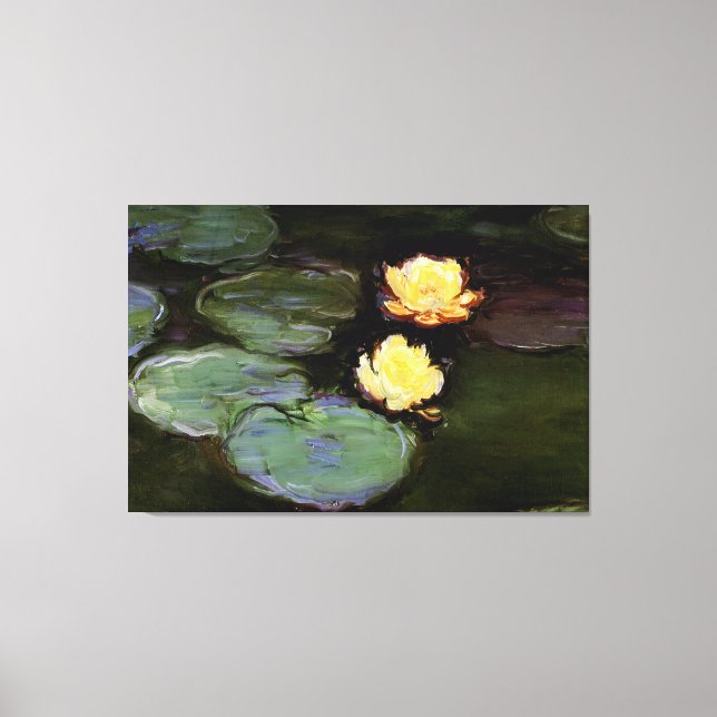 Water-Lilies: 1897-98 by Monet Canvas Print (Front)
