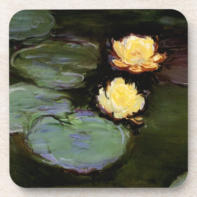 Water-Lilies: 1897-98 by Monet Coaster (Front)