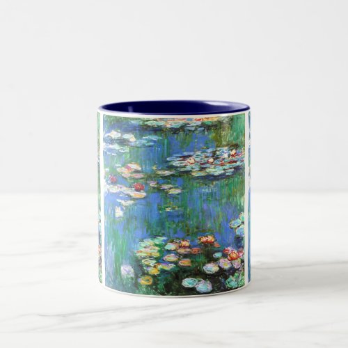 Water Lilies 1916 Claude Monet Fine Art Two_Tone Coffee Mug