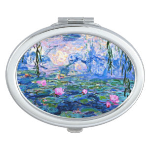 Water Lilies, 1919, by Claude Monet, Compact Mirror