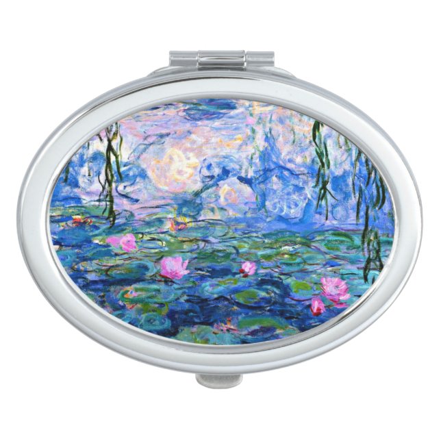Water Lilies, 1919, by Claude Monet, Compact Mirror (Front)