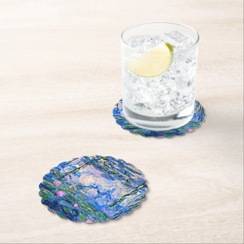 Water Lilies 1919 by Claude Monet Paper Coaster