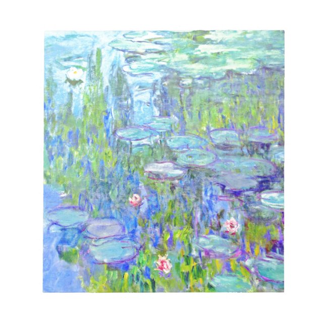 water-lilies-38 notepad (Front)