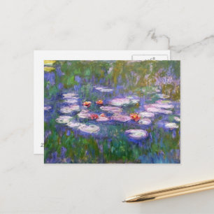 Water Lilies 8 Postcard