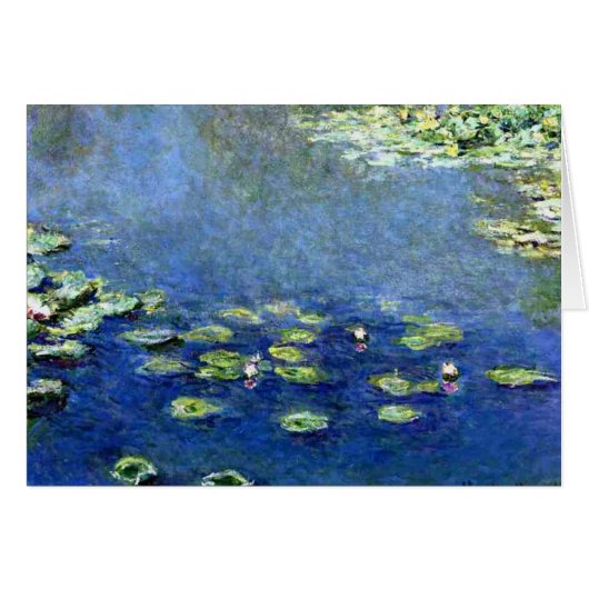 Water Lilies 9 Cards (Front Horizontal)