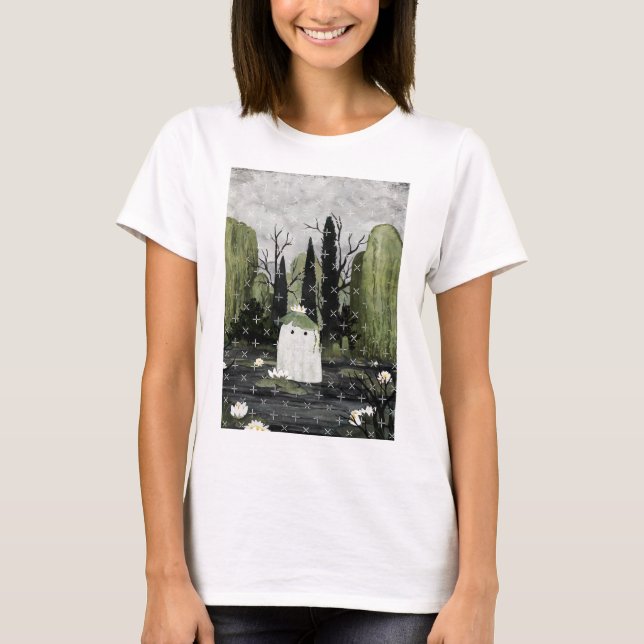 Water Lilies Active T-Shirt (Front)