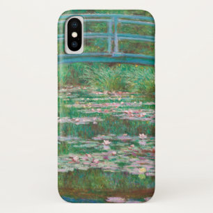 Water Lilies and Japanese Bridge, Claude Monet iPhone X Case