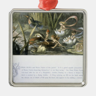 Water-Lilies and Water Fairies, illustration from Metal Ornament