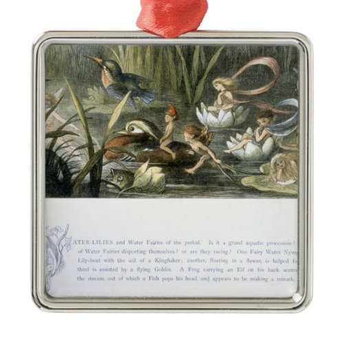 Water-Lilies and Water Fairies, illustration from Metal Ornament