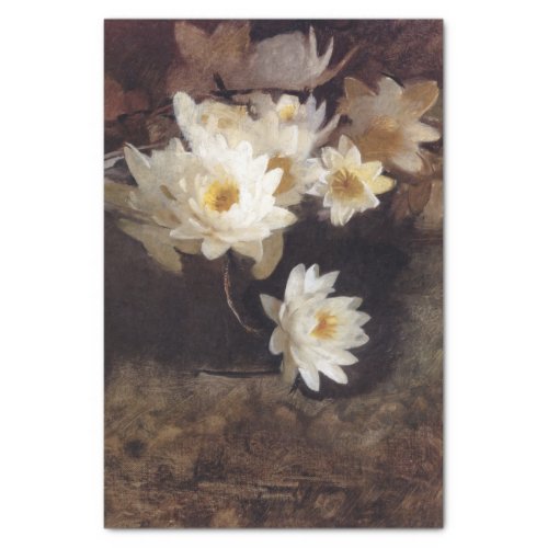 Water Lilies by Abbott Handerson Thayer Tissue Paper