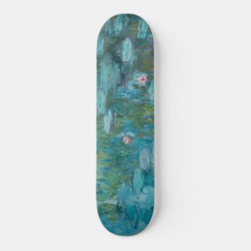 Water Lilies by Claude Monet 1915 Skateboard
