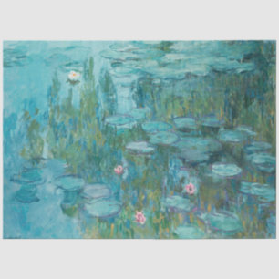 Water Lilies (by Claude Monet, 1915) Tissue Paper